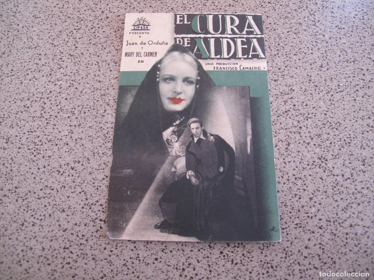 Folhetos de m&atilde;o de filmes antigos de cinema: PROGRAMA DE MANO ORIGINAL EL DE LA FOTO