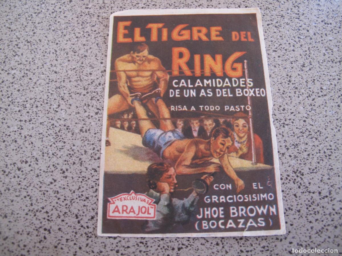 Folhetos de m&atilde;o de filmes antigos de cinema: PROGRAMA DE MANO ORIGINAL EL DE LA FOTO