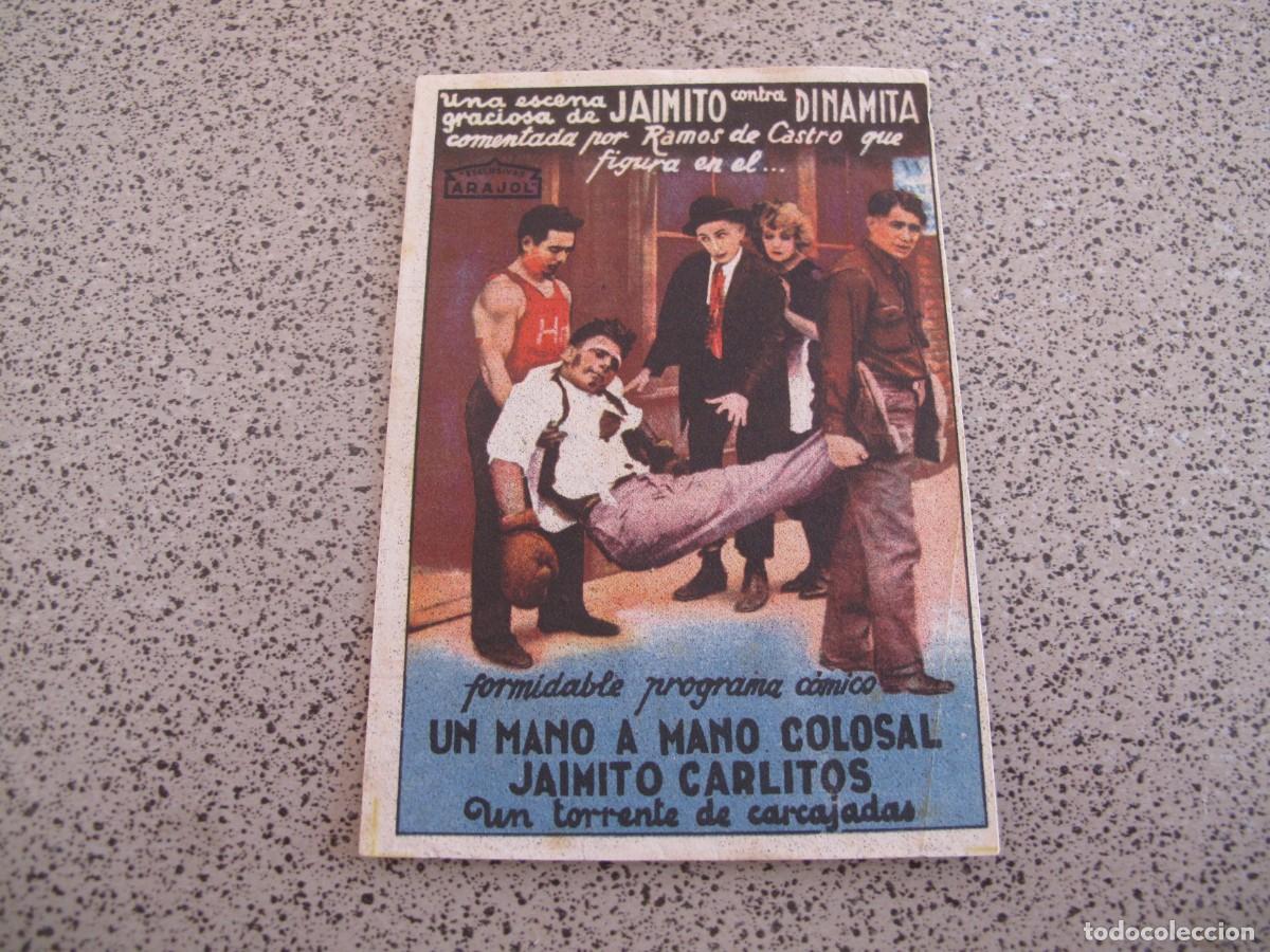 Kino: PROGRAMA DE MANO ORIGINAL EL DE LA FOTO