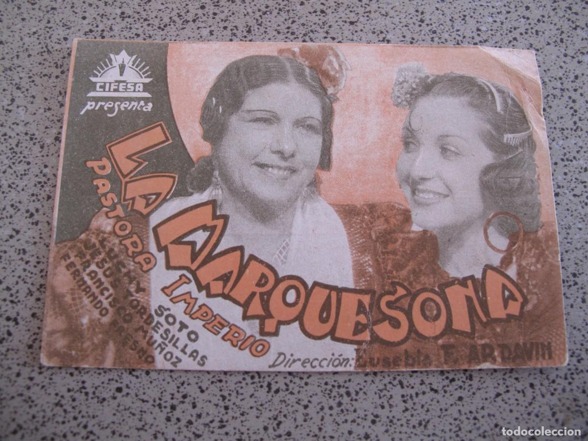 Cine: PROGRAMA DE MANO ORIGINAL EL DE LA FOTO