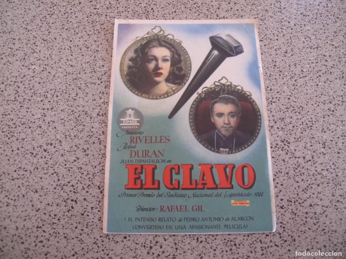 Cine: PROGRAMA DE MANO ORIGINAL EL DE LA FOTO