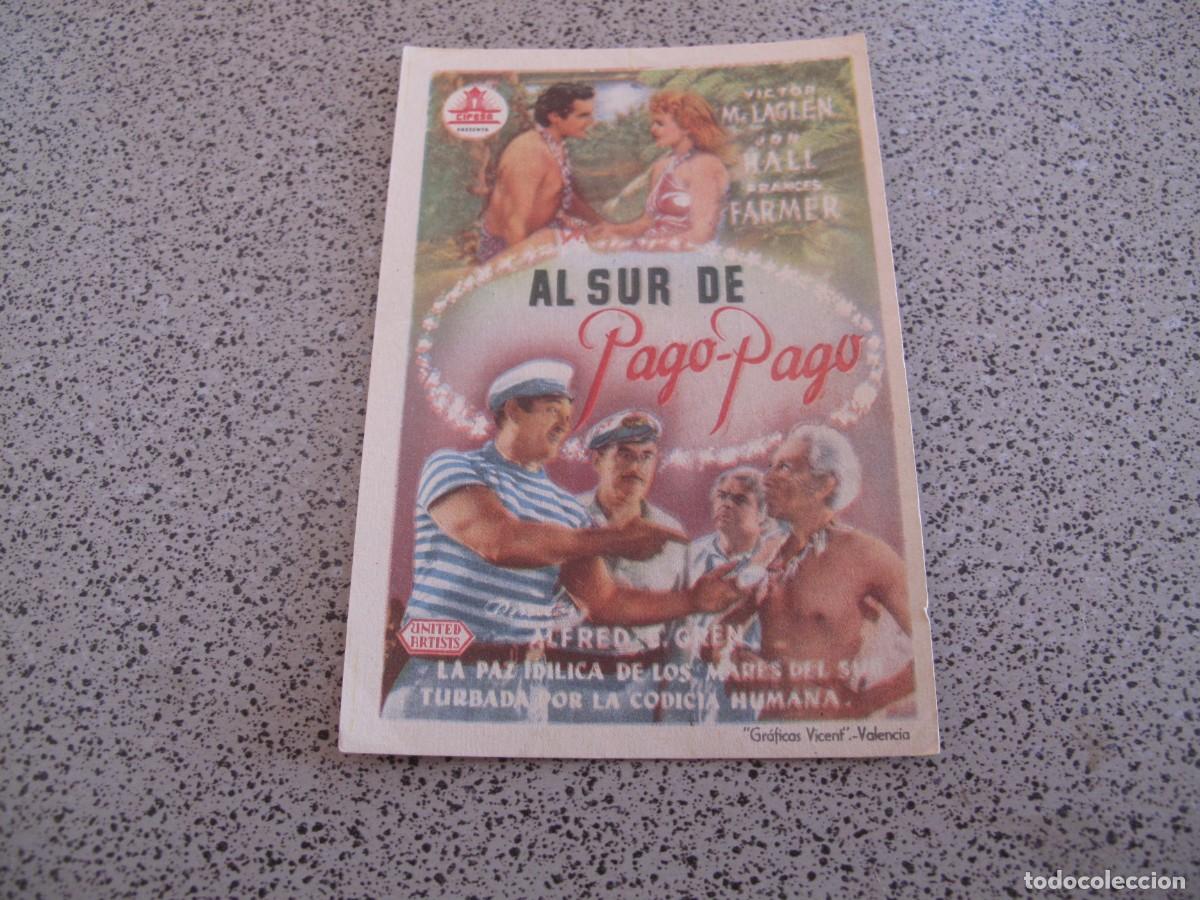 Cine: PROGRAMA DE MANO ORIGINAL EL DE LA FOTO