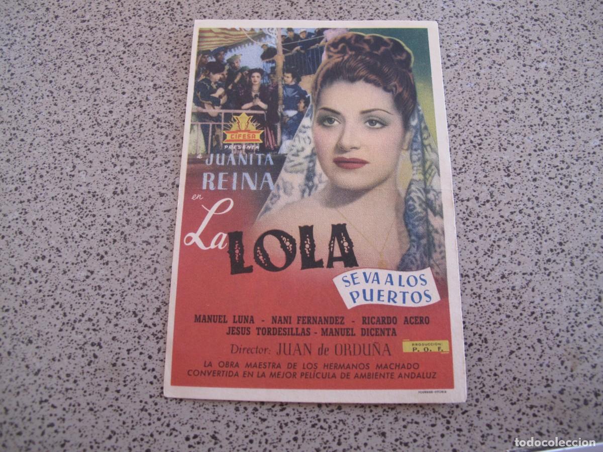 Cine: PROGRAMA DE MANO ORIGINAL EL DE LA FOTO