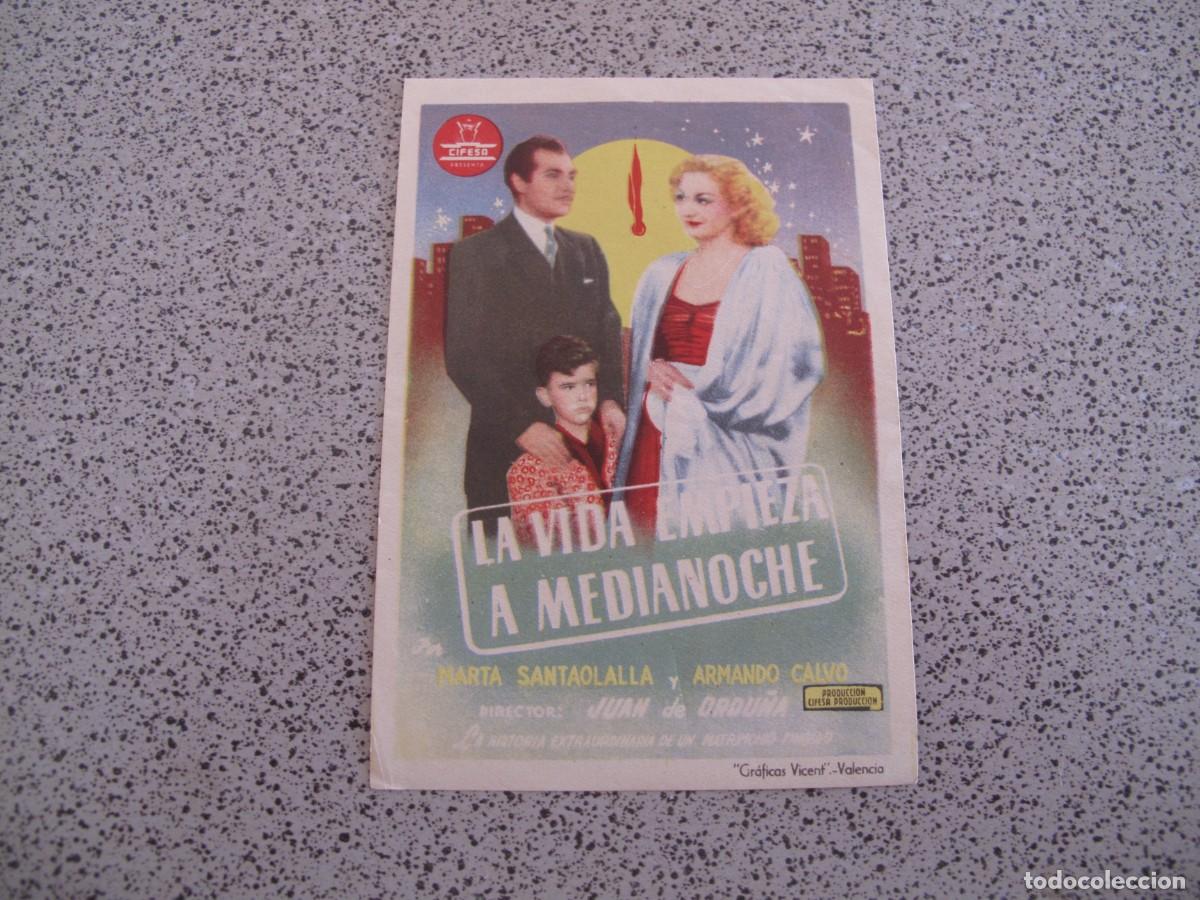 Cine: PROGRAMA DE MANO ORIGINAL EL DE LA FOTO