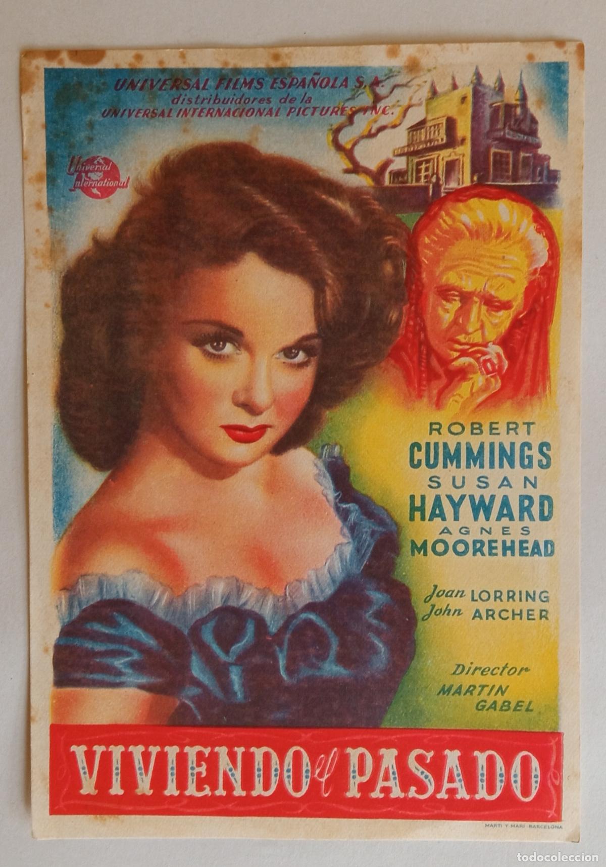 Cine: PROGRAMA DE CINE. SUSAN HAYWARD. VIVIENDO EL PASADO