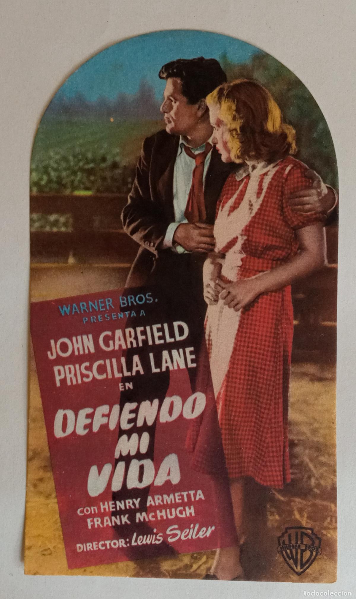 Cine: PROGRAMA DE CINE. JOHN GARFIELD. DEFIENDO MI VIDA - Foto 1