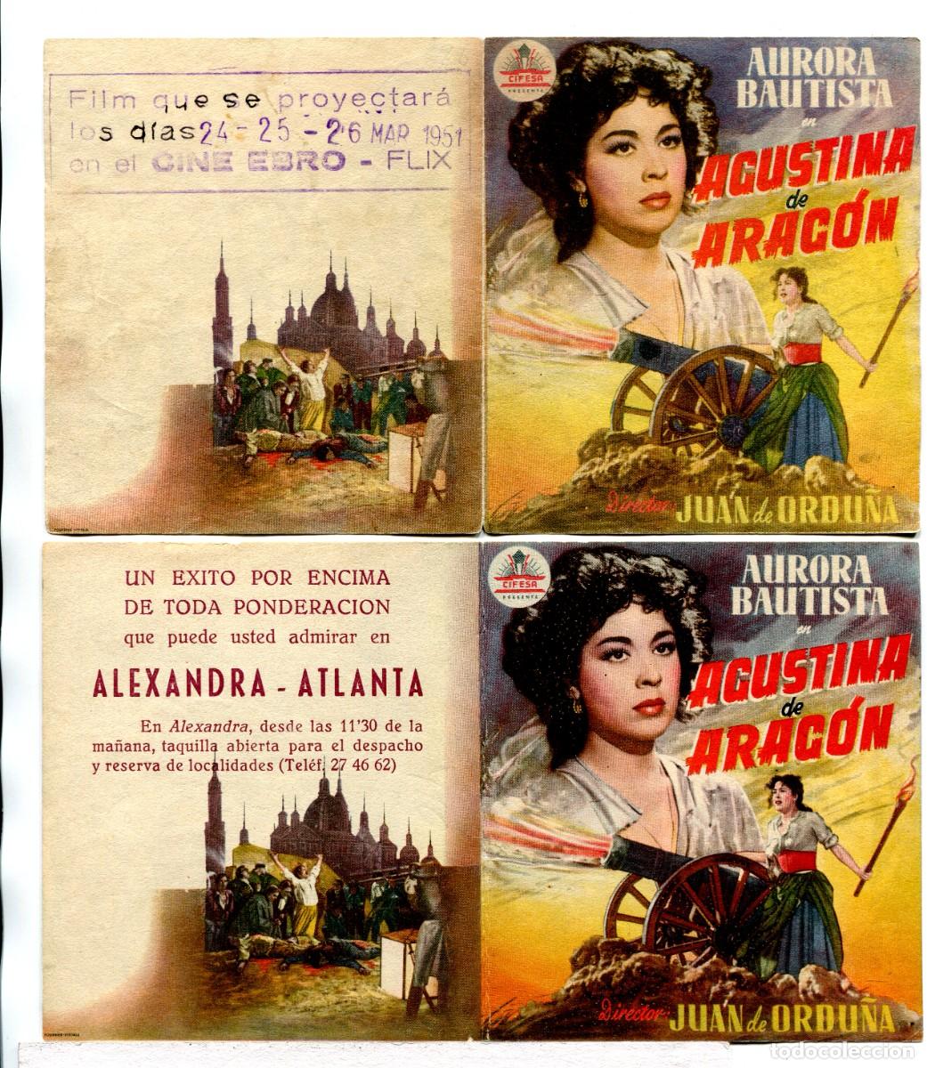 Cine: AGUSTINA DE ARAG&Oacute;N, con Aurora Bautista. - Foto 2