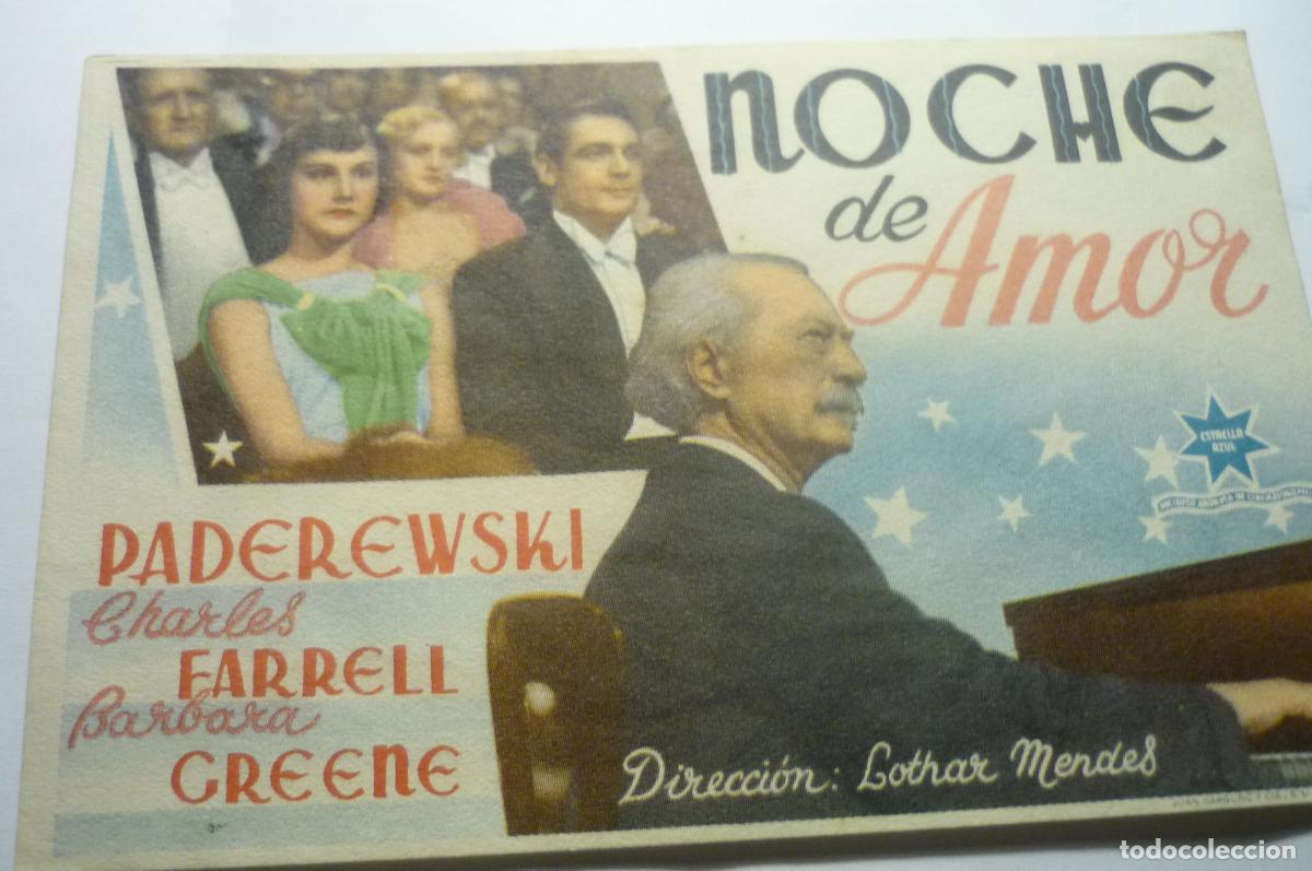 Cine: programa noche de amor charles farrell