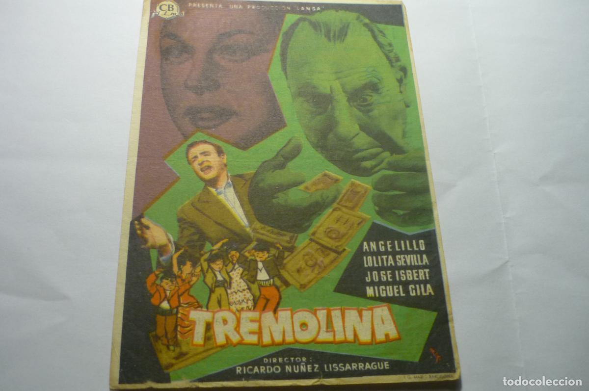 Cine: programa tremolina jose isbert publicidad
