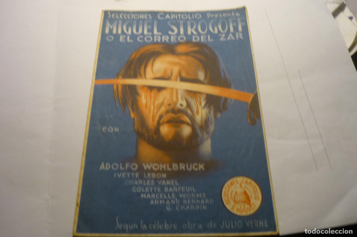 Cine: programa doble miguel strogoff publicidad - Foto 1