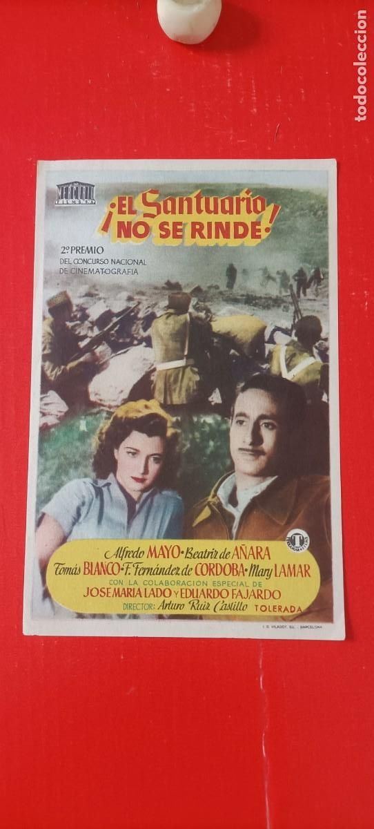 Cine: EL SANTUARIO NO SE RINDE. C/P. CINE ECHEGARAY, M&Aacute;LAGA. EST&Aacute; NUEVO,