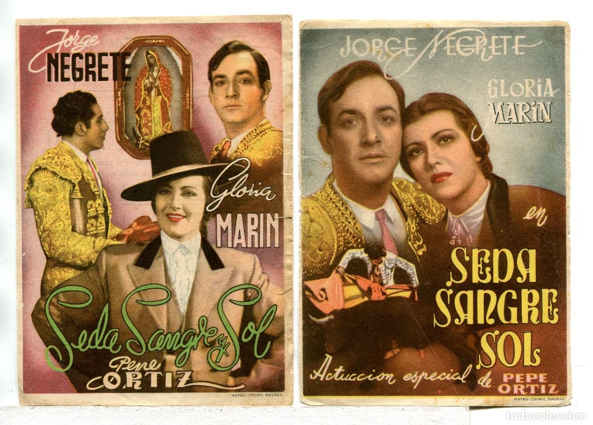 Cine: SEDA SANGRE Y SOL, con Jorge Negrete. - Foto 1
