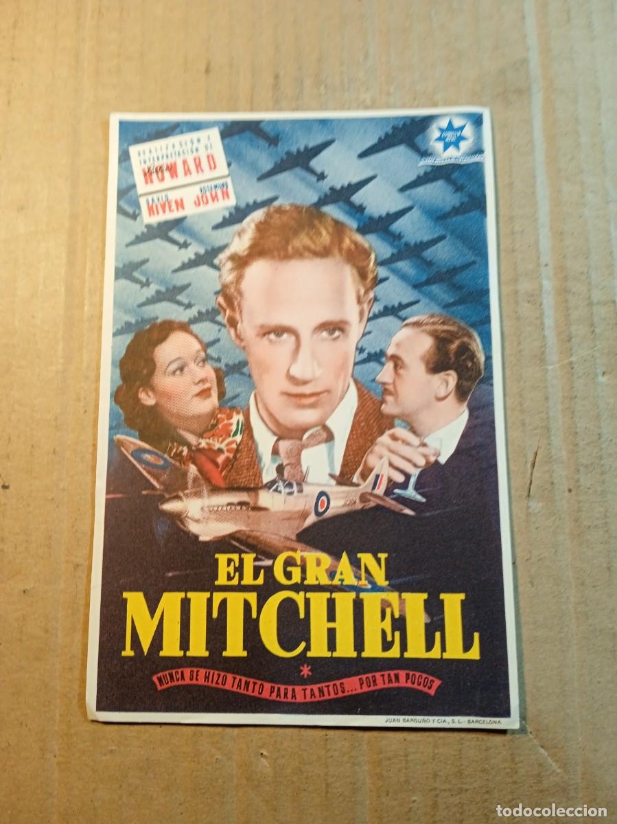 Cine: FOLLETO DE MANO SIN PUBLICIDAD EL GRAN MITCHELL