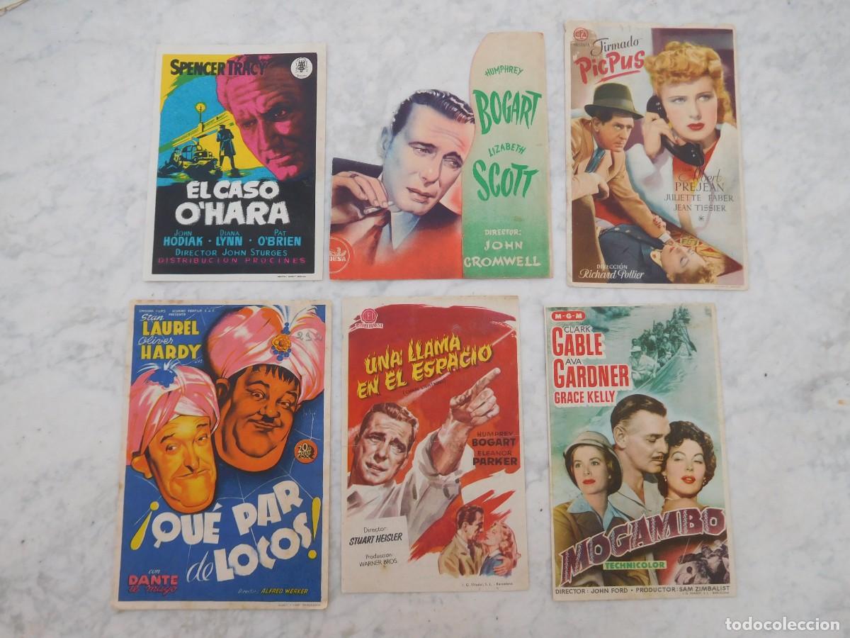 Cine: Lote de 71 programas de cine antiguos - Foto 2