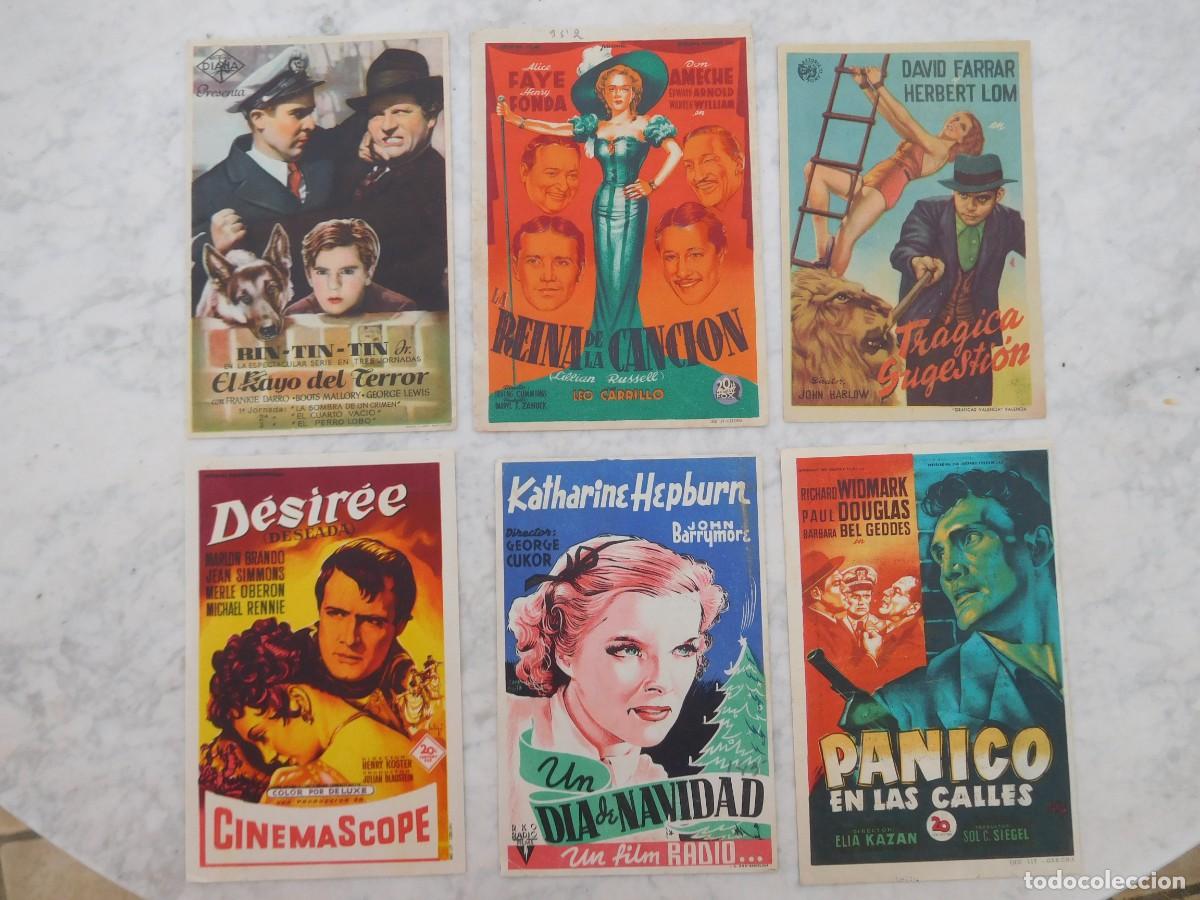 Cine: Lote de 71 programas de cine antiguos - Foto 6