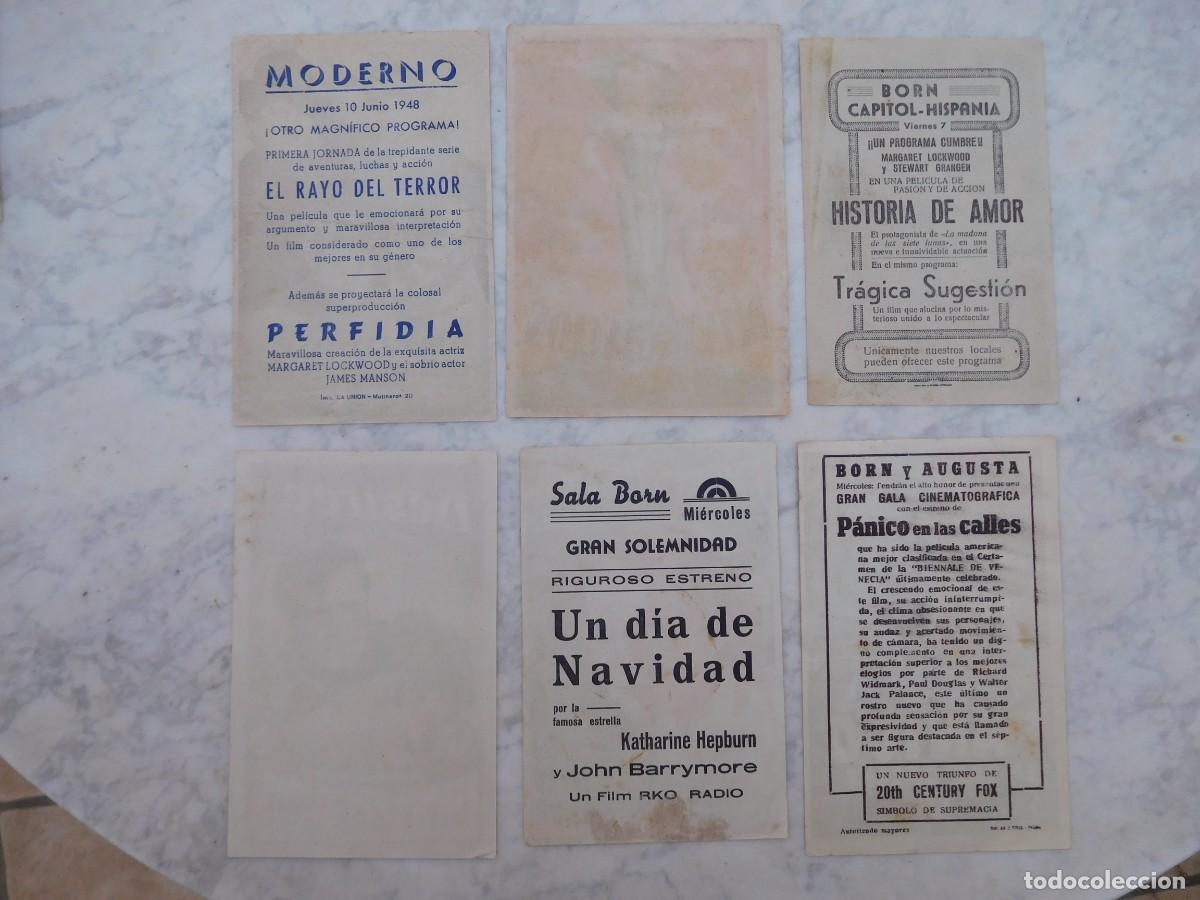 Cine: Lote de 71 programas de cine antiguos - Foto 7