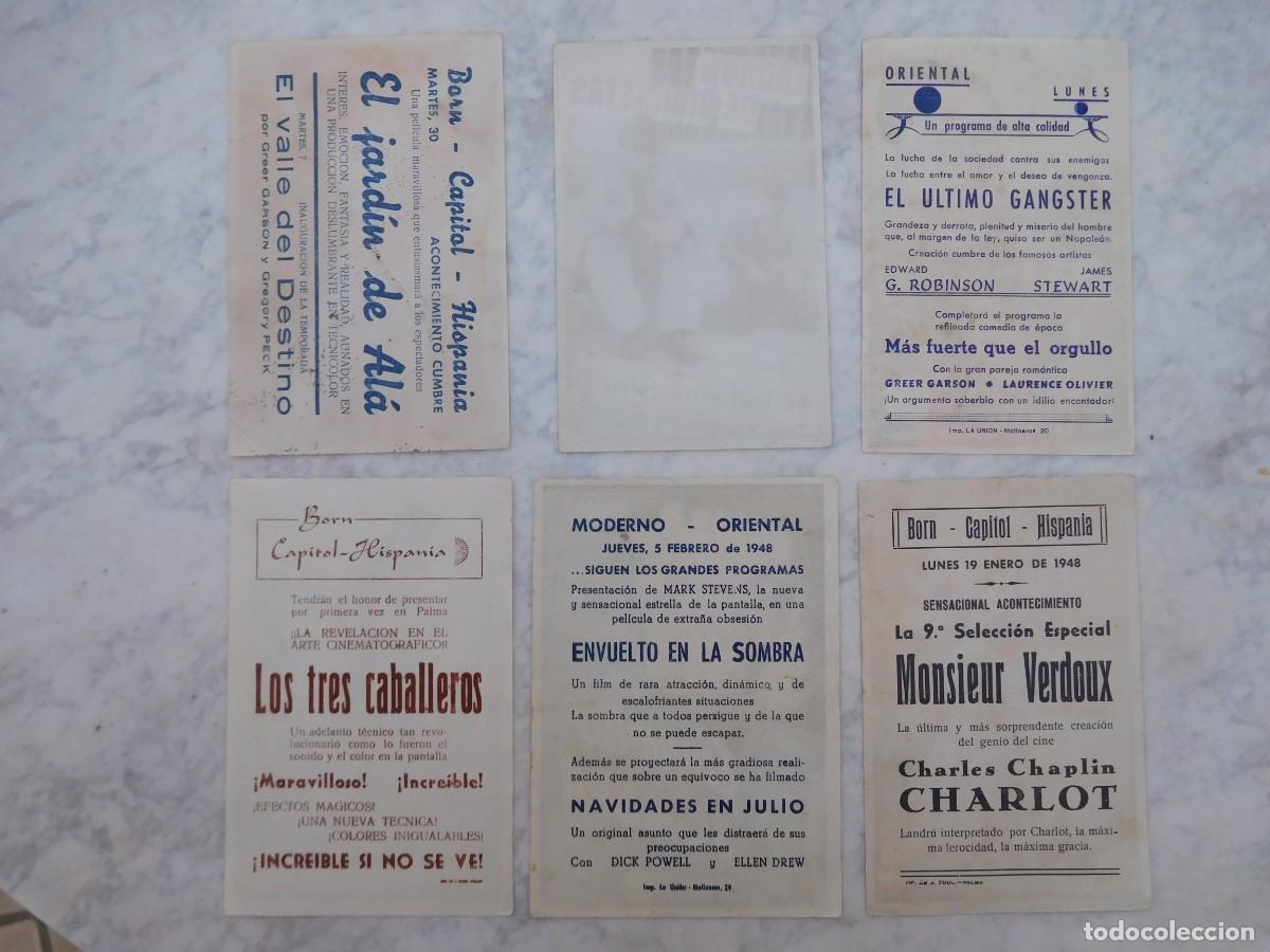Cine: Lote de 71 programas de cine antiguos - Foto 9