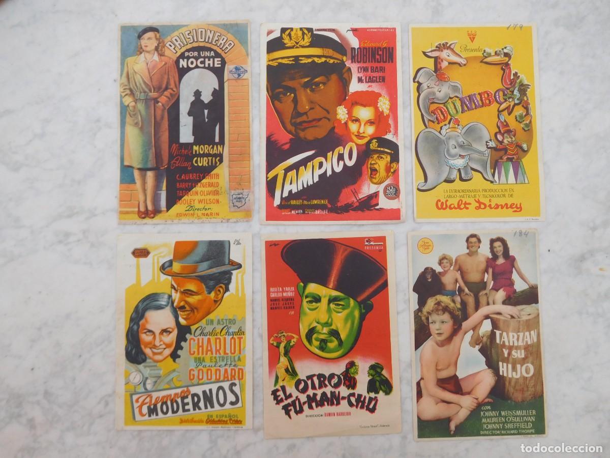 Cine: Lote de 71 programas de cine antiguos - Foto 10