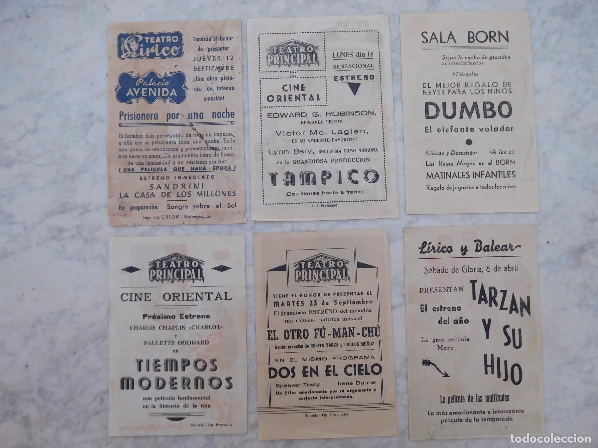 Cine: Lote de 71 programas de cine antiguos - Foto 11