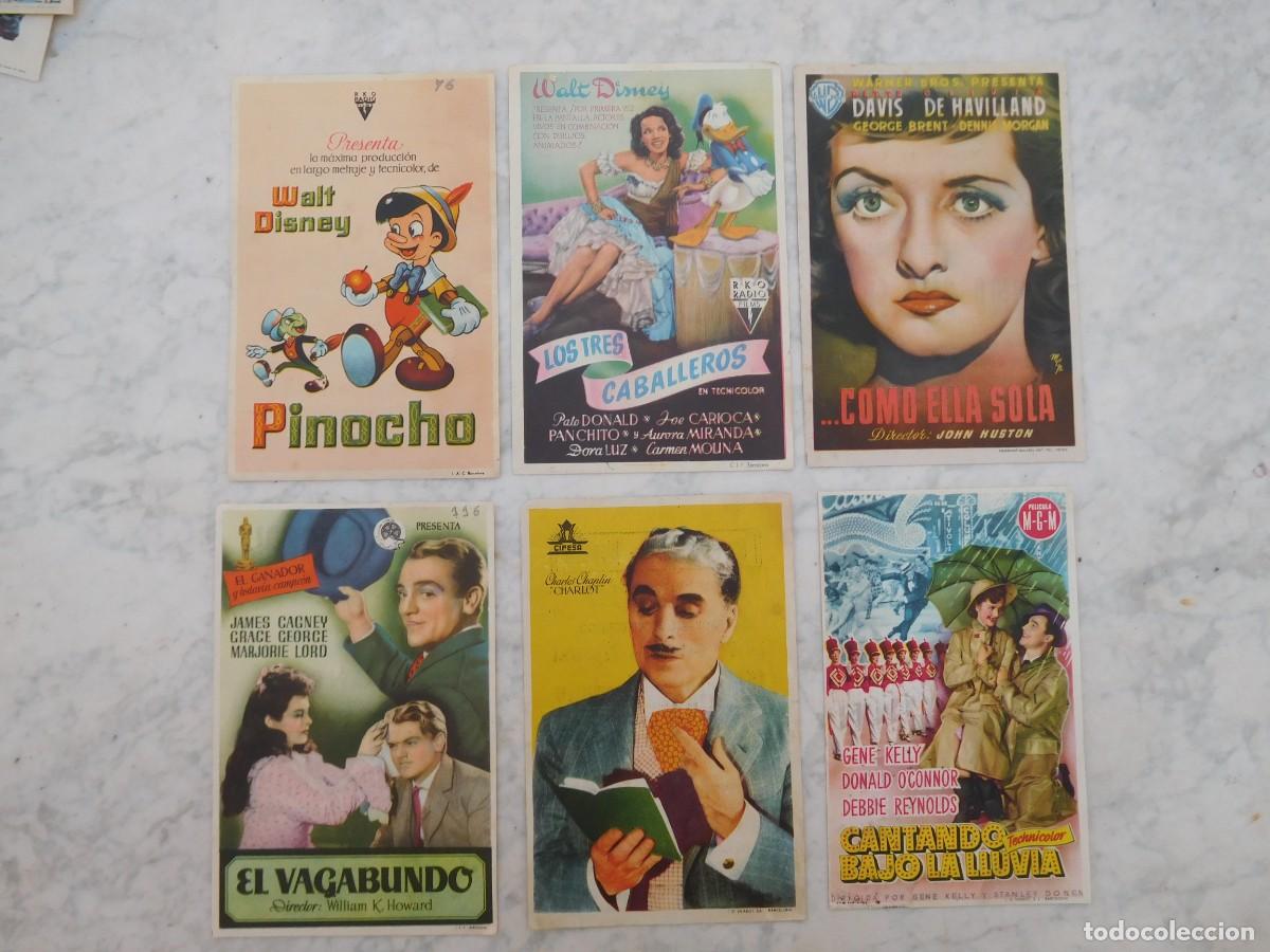 Cine: Lote de 71 programas de cine antiguos - Foto 12