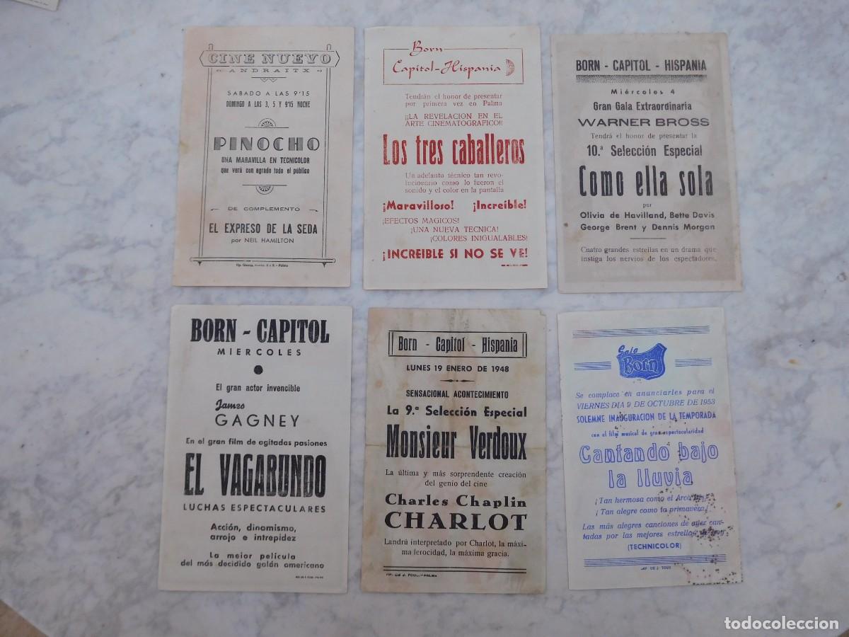 Cine: Lote de 71 programas de cine antiguos - Foto 13