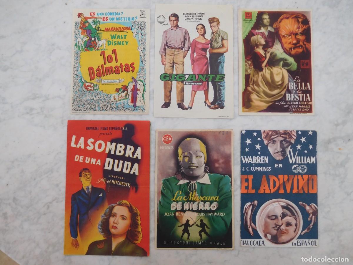 Cine: Lote de 71 programas de cine antiguos - Foto 14