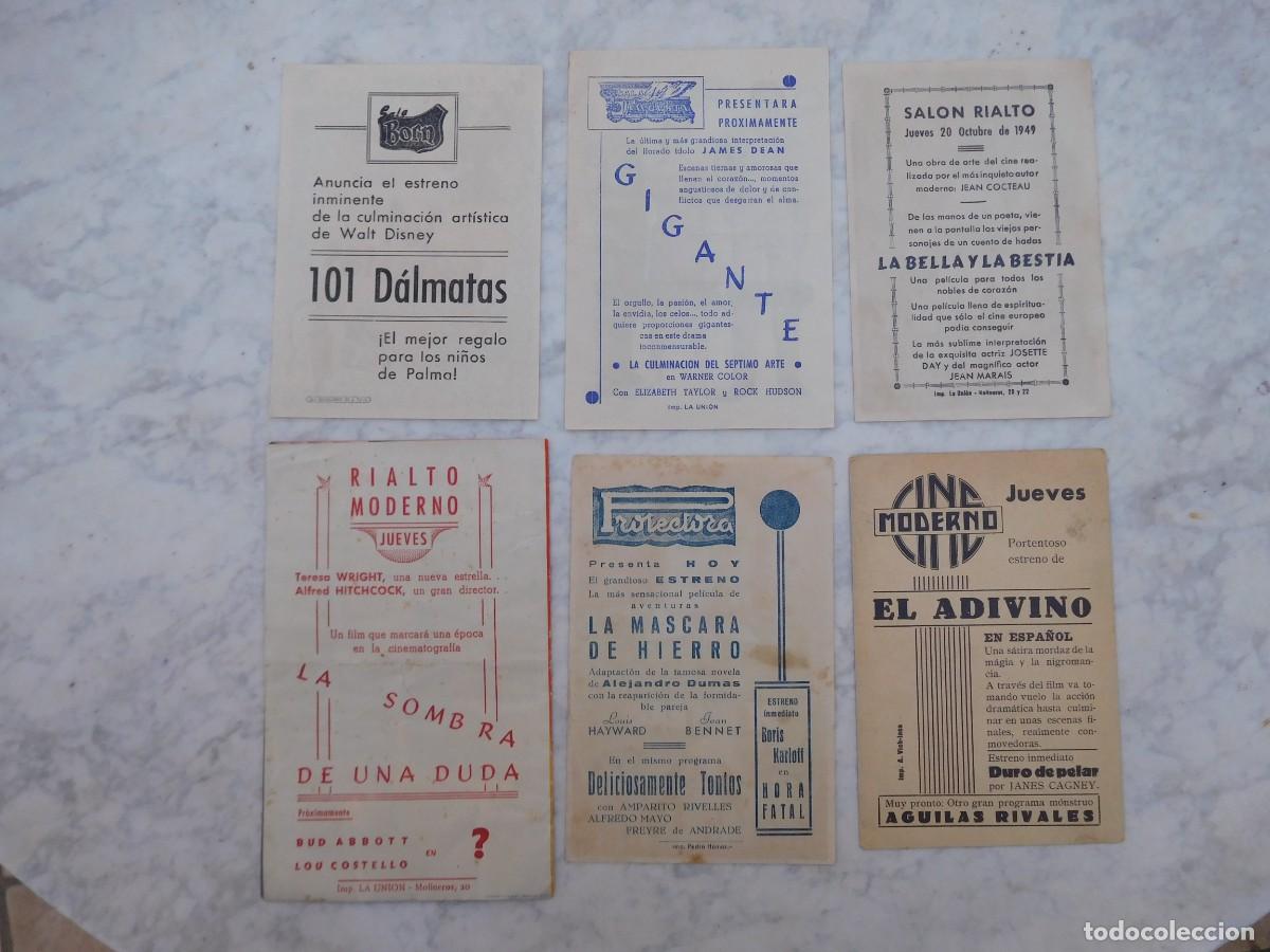 Cine: Lote de 71 programas de cine antiguos - Foto 15