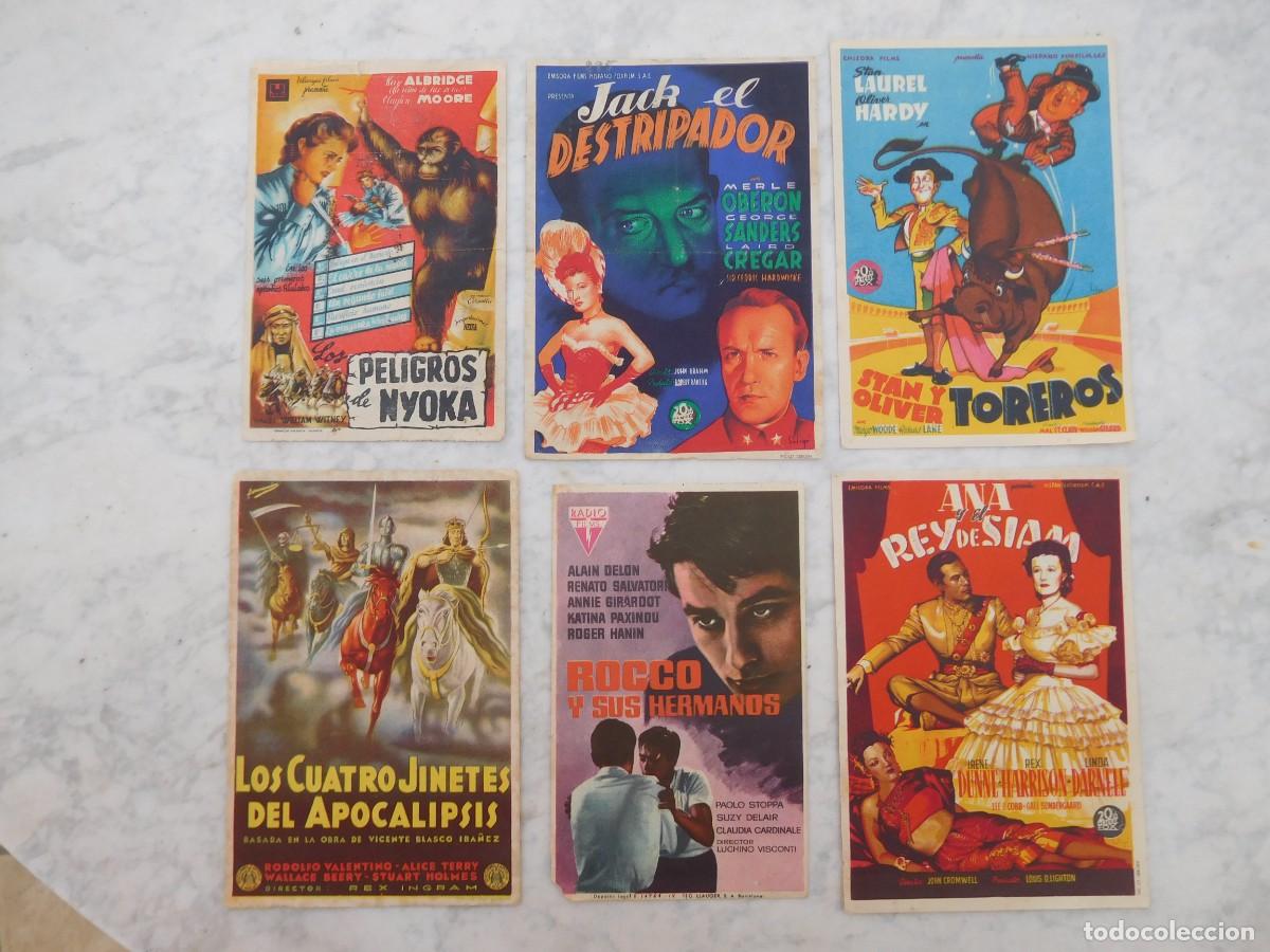 Cine: Lote de 71 programas de cine antiguos - Foto 16