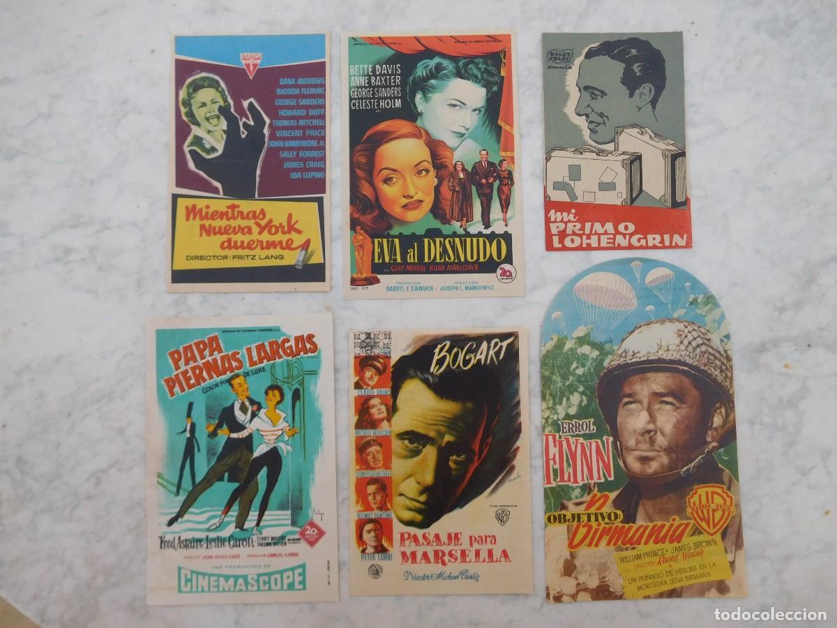 Cine: Lote de 71 programas de cine antiguos - Foto 20