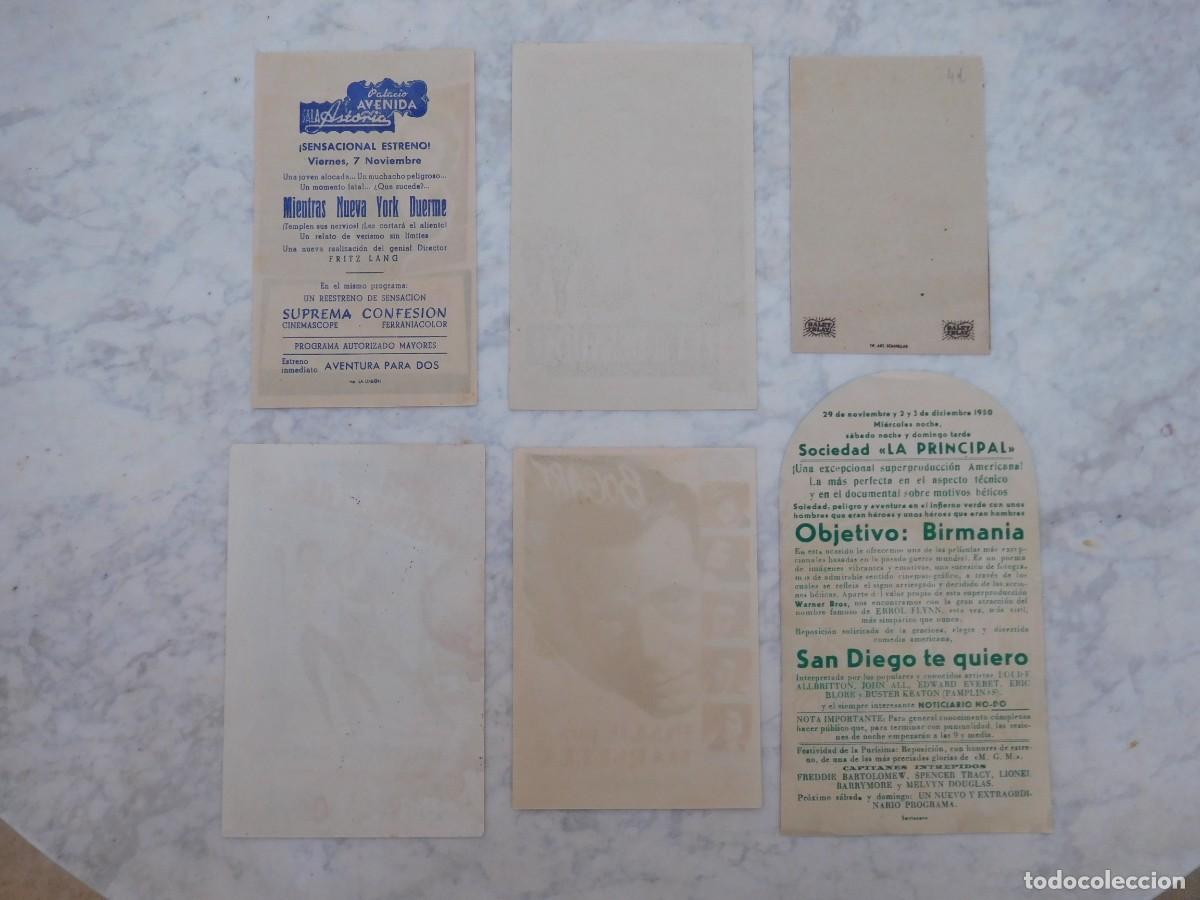 Cine: Lote de 71 programas de cine antiguos - Foto 21