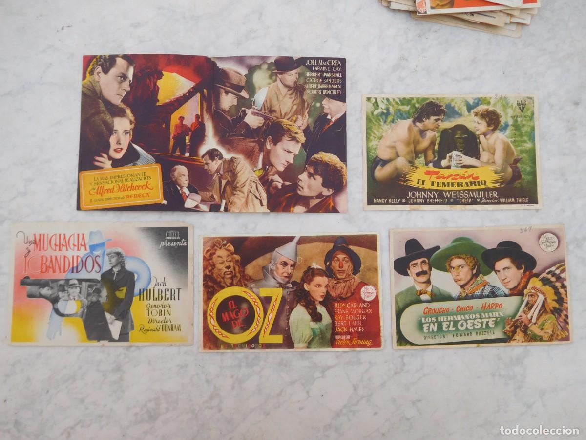 Cine: Lote de 71 programas de cine antiguos - Foto 24