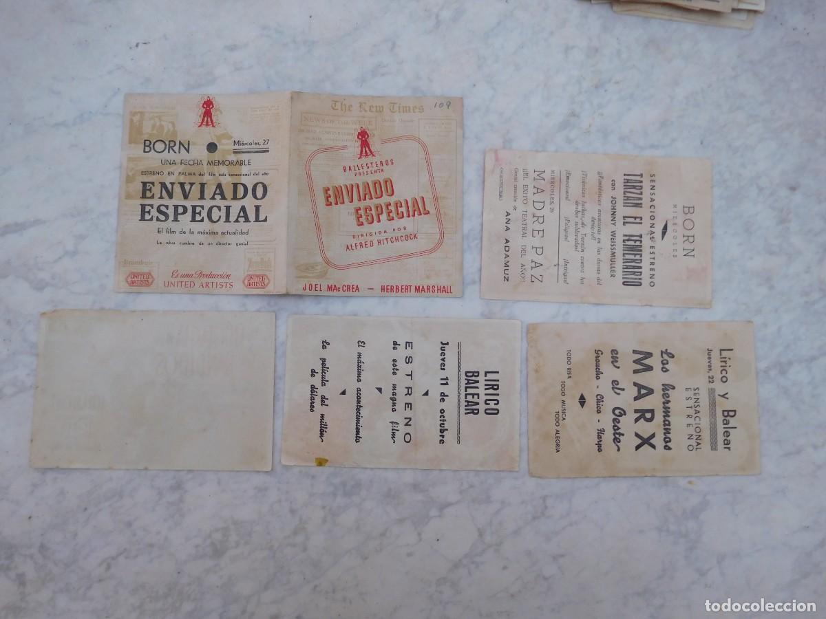 Cine: Lote de 71 programas de cine antiguos - Foto 25