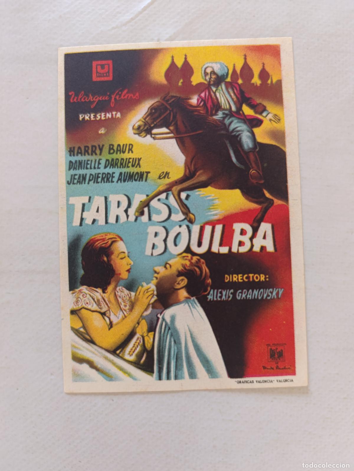 Cine: FOLLETO DE MANO - TARASS BOULBA - SIN PUBLICIDAD (149I)