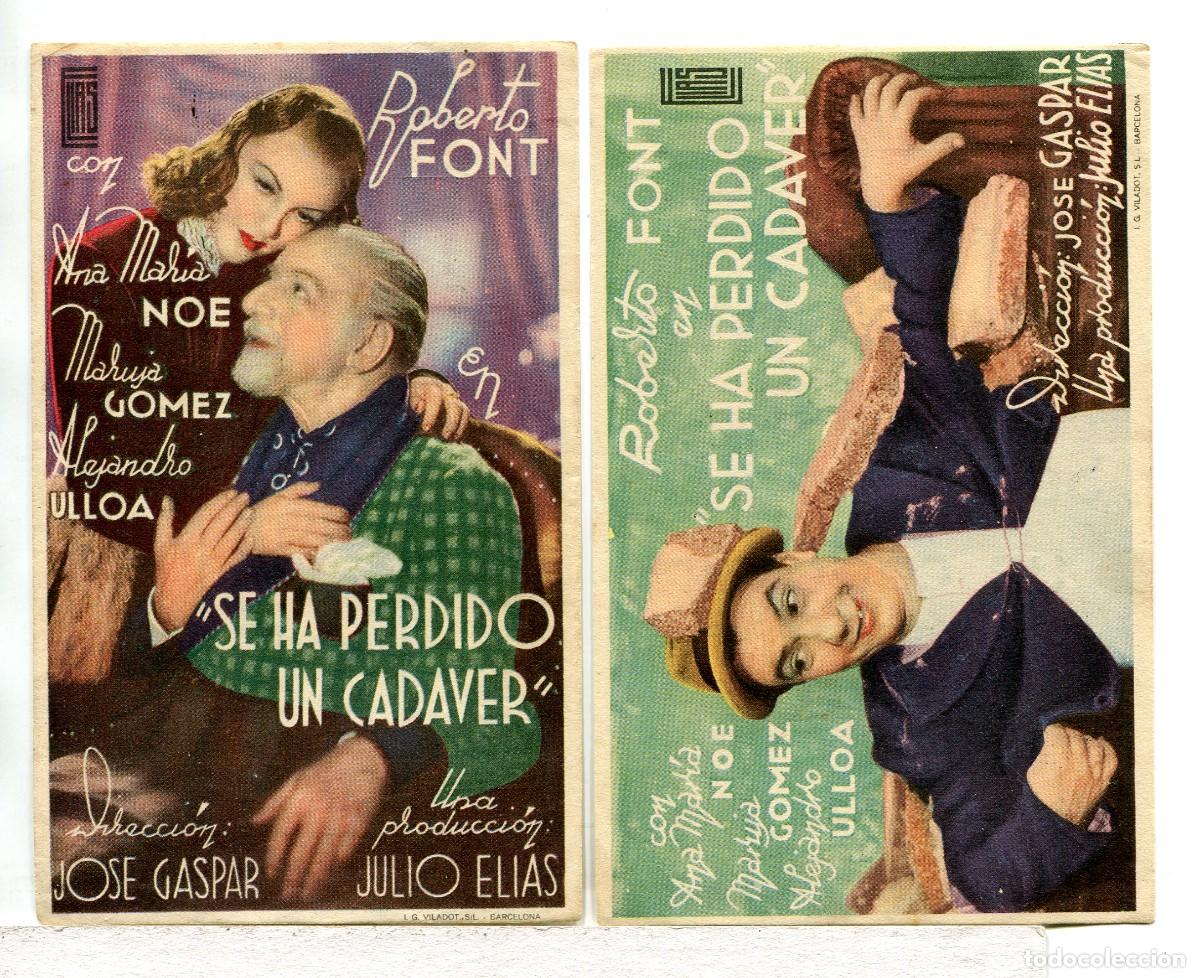 Cine: SE HA PERDIDO UN CAD&Aacute;VER, con Roberto Font.