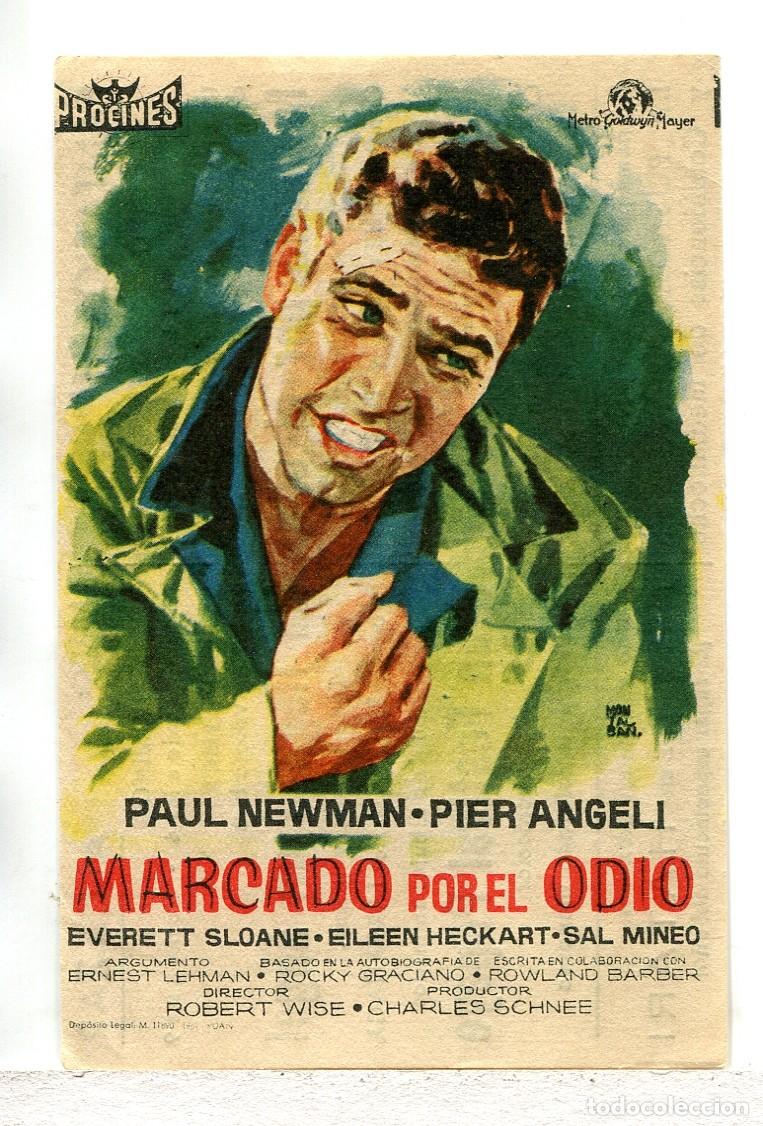 Cine: MARCADO POR EL ODIO, con Paul Newman.
