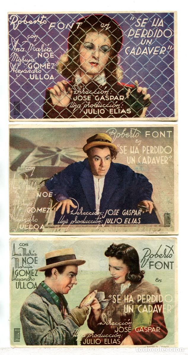 Cine: SE HA PERDIDO UN CAD&Aacute;VER, con Roberto Font.