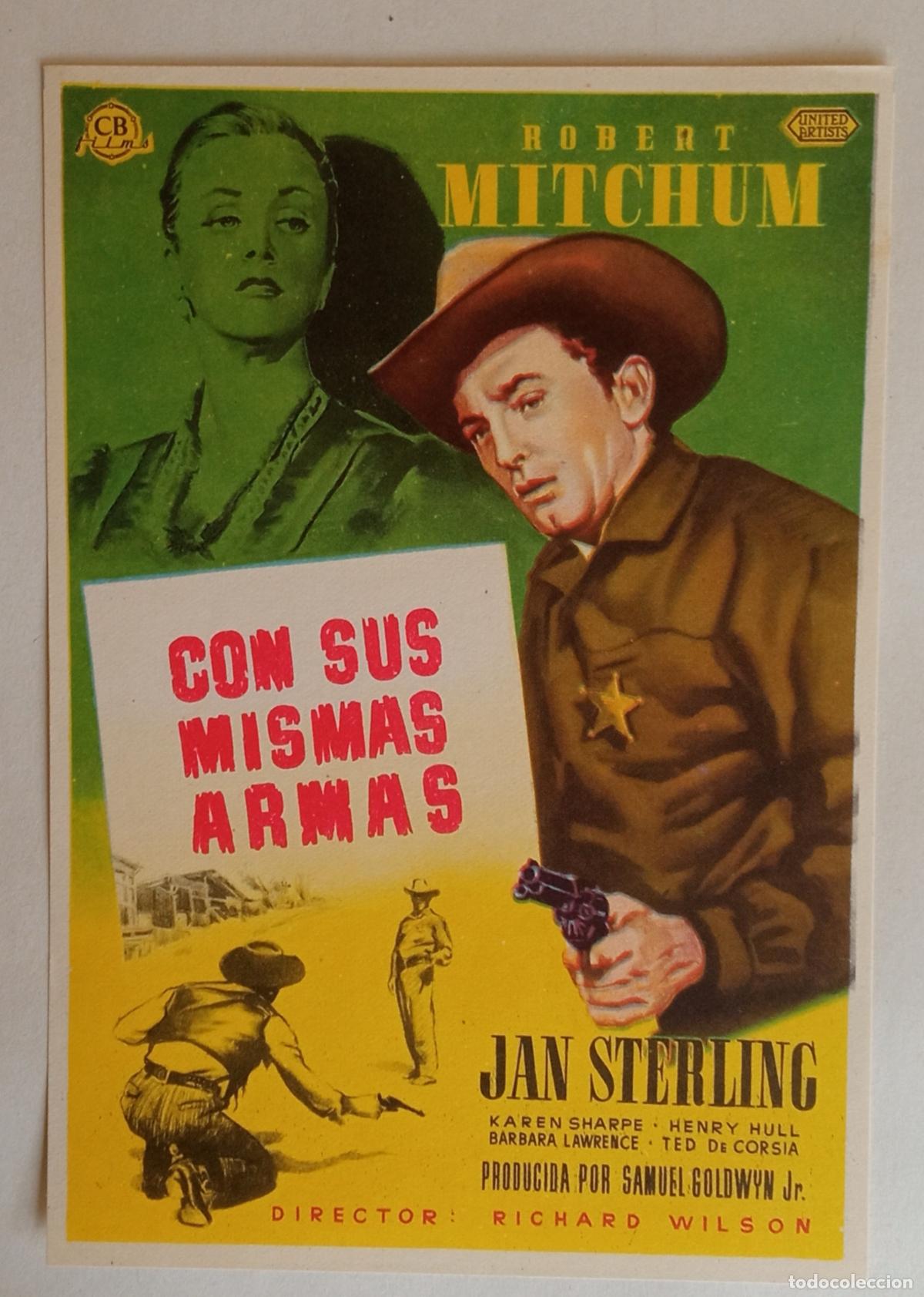 Cine: PROGRAMA DE CINE. ROBERT MITCHUM. CON SUS MISMAS ARMAS