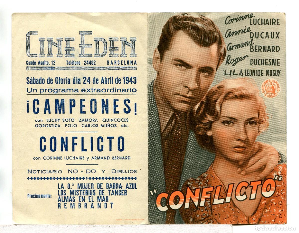 Cine: CONFLICTO, con Annie Ducaux.
