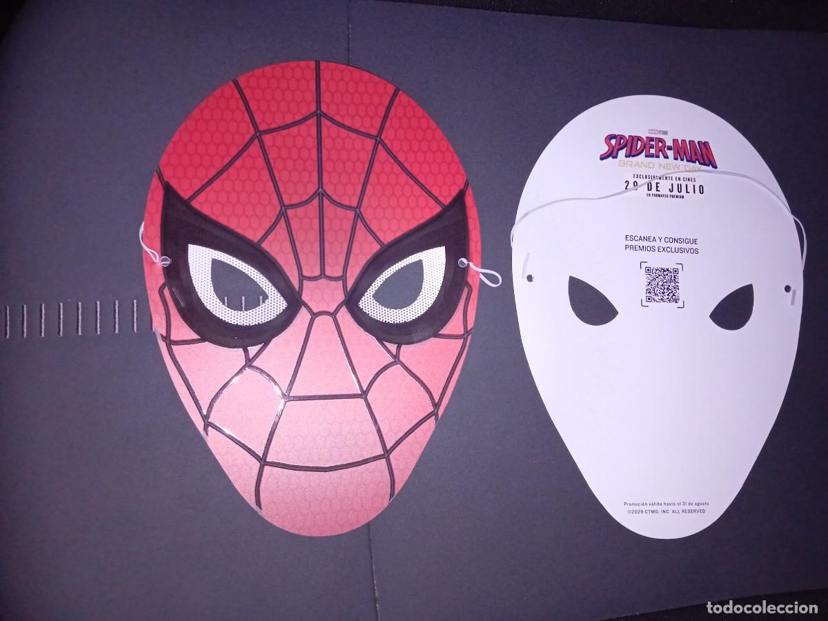 Cine: PROGRAMA CINE TROQUELADO SPIDERMAN BRAND NEW DAY CARETA VER FOTOS