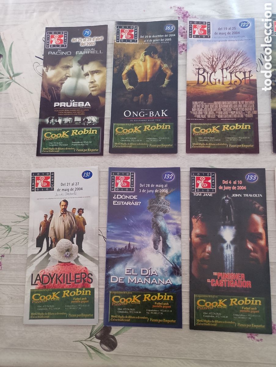 Cine: Cines Olot. 2003-2012. Folletos de programaci&oacute;n de cine. - Foto 4