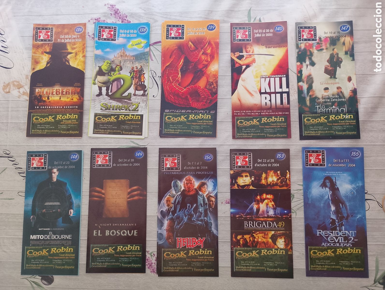 Cine: Cines Olot. 2003-2012. Folletos de programaci&oacute;n de cine. - Foto 6