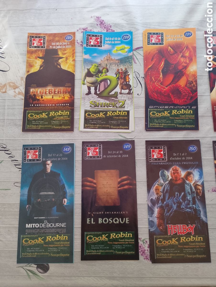 Cine: Cines Olot. 2003-2012. Folletos de programaci&oacute;n de cine. - Foto 7