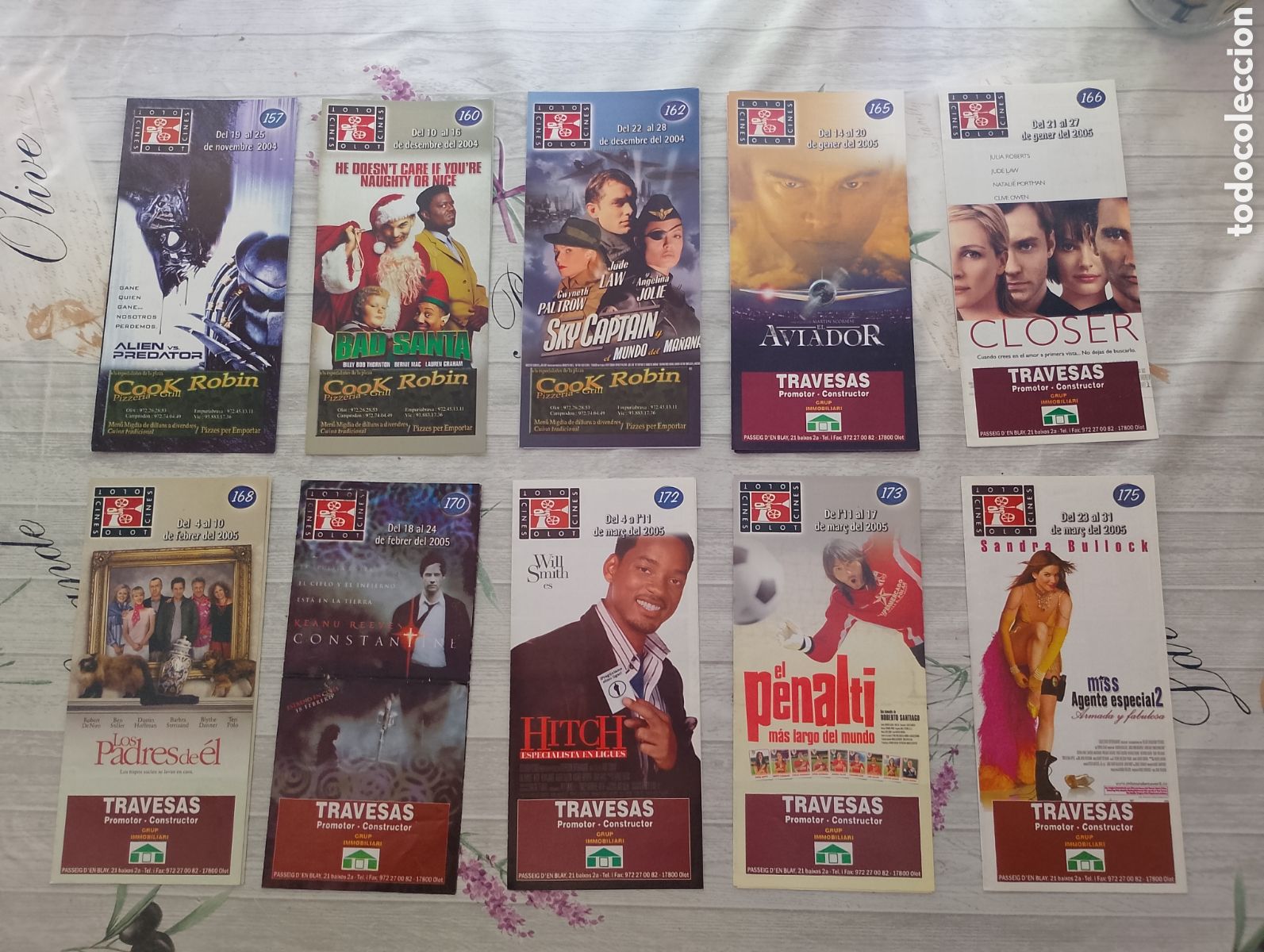Cine: Cines Olot. 2003-2012. Folletos de programaci&oacute;n de cine. - Foto 9