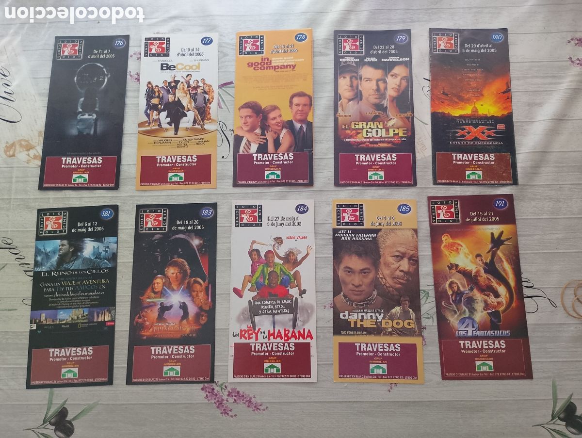 Cine: Cines Olot. 2003-2012. Folletos de programaci&oacute;n de cine. - Foto 12