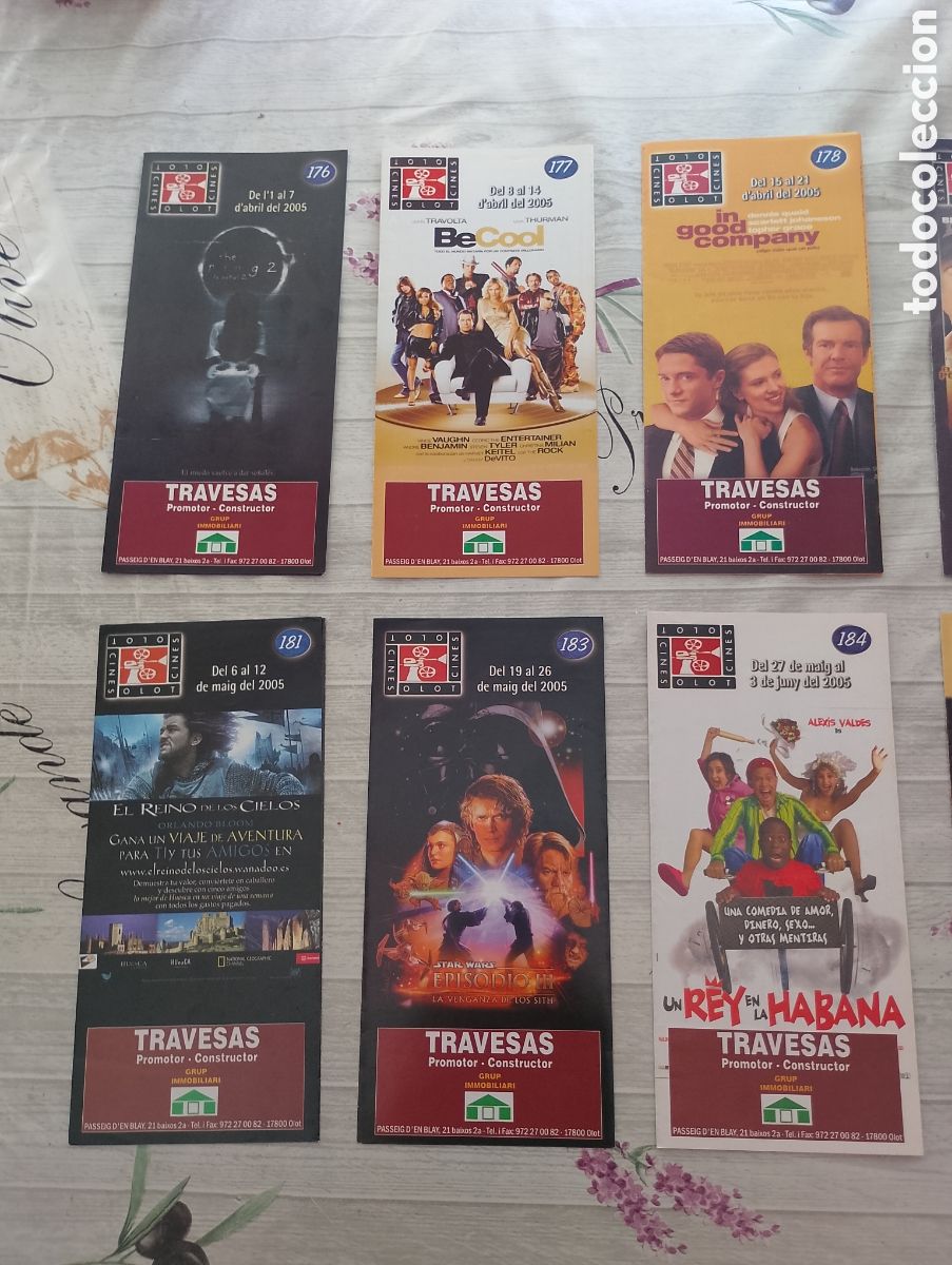 Cine: Cines Olot. 2003-2012. Folletos de programaci&oacute;n de cine. - Foto 13