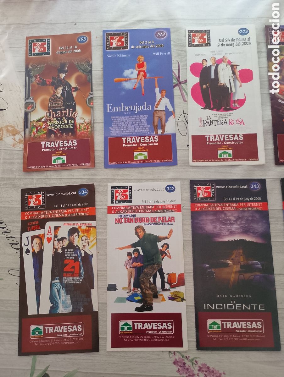 Cine: Cines Olot. 2003-2012. Folletos de programaci&oacute;n de cine. - Foto 16