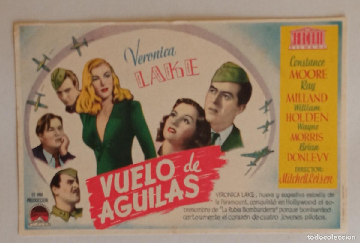 Cine: PROGRAMA DE CINE. VERONICA LAKE. VUELO DE &Aacute;GUILAS