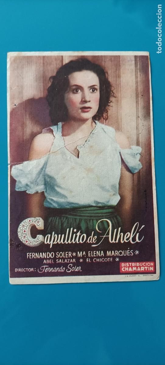 Cine: CAPULLITO DE ALHEL&Iacute;. C/P. CINE LE PAR&Iacute;S. TANGER. MAR&Iacute;A ELENA MARQU&Eacute;S.