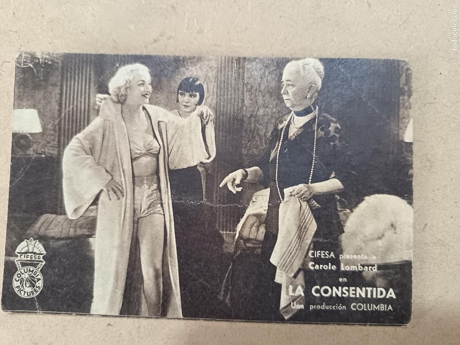 Cine: PROGRAMA DE CINE. LA CONSENTIDA. CINE AL DORSO.