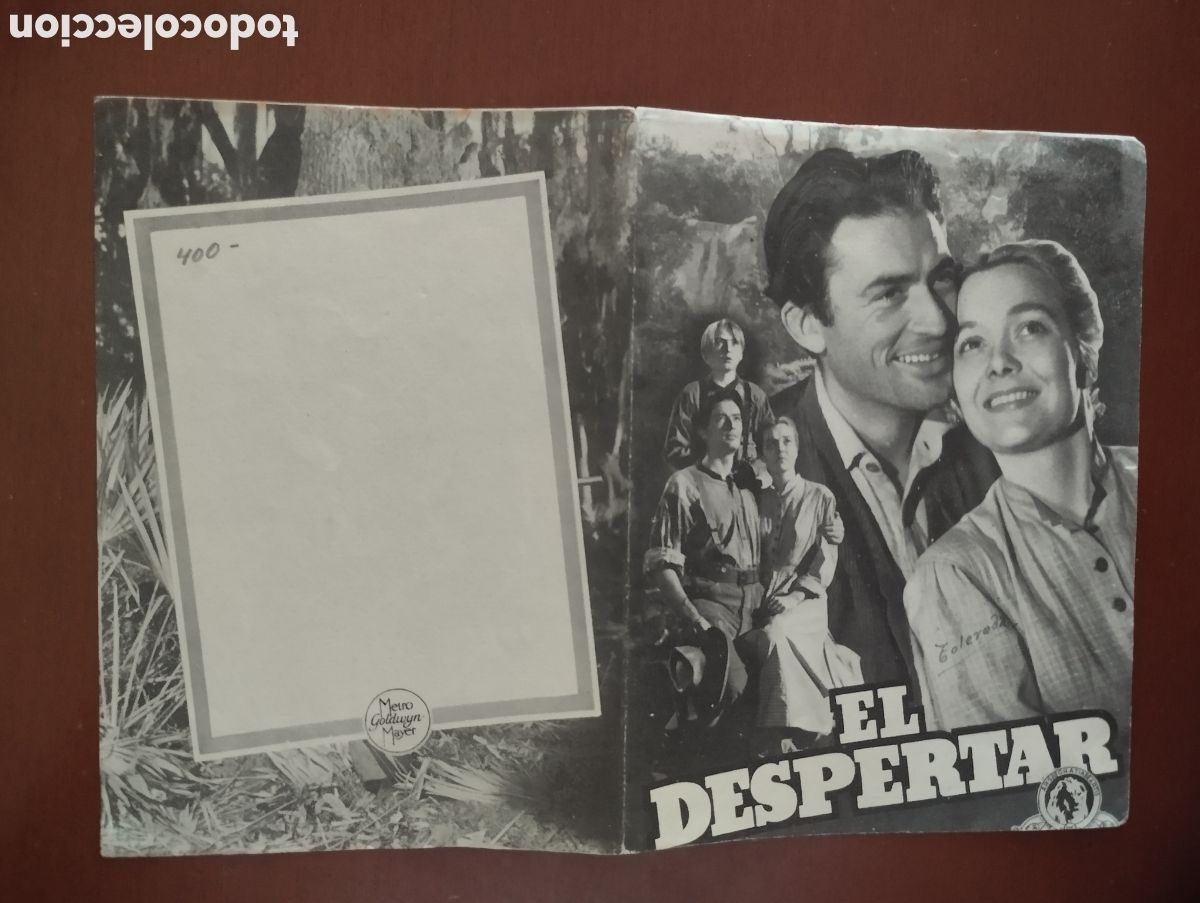 Cine: Folleto Programa de cine DOBLE - EL DESPERTAR